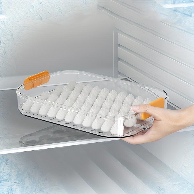 1pc Stackable Dumpling Box for Fresh Produce Storage