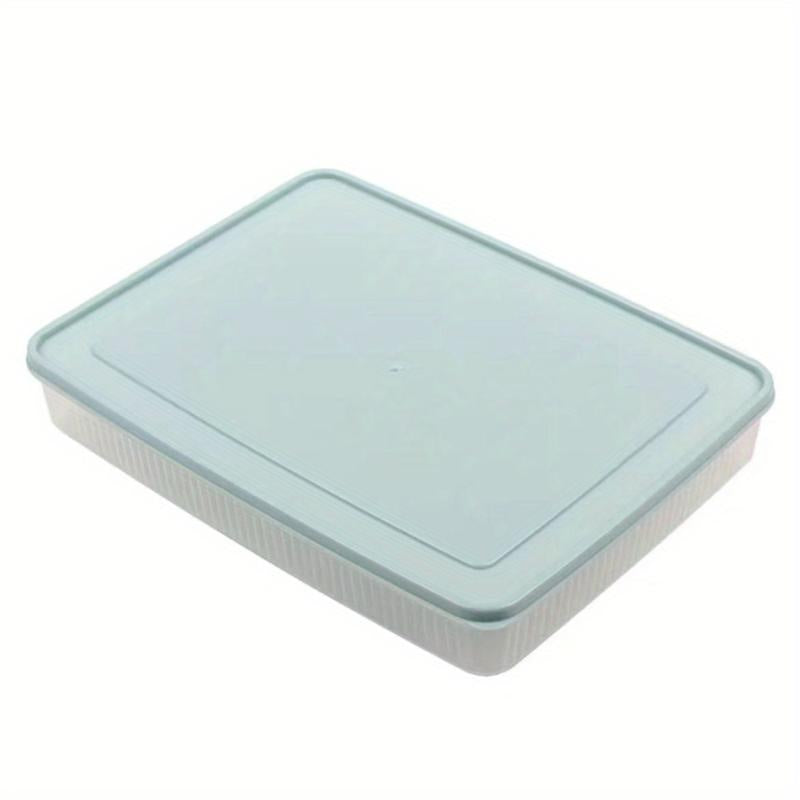 24-grid Egg Organizer with Lid, Clear Egg Storage Box, Non-slip Container
