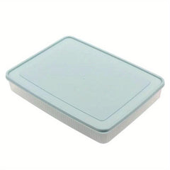 24-grid Egg Organizer with Lid, Clear Egg Storage Box, Non-slip Container