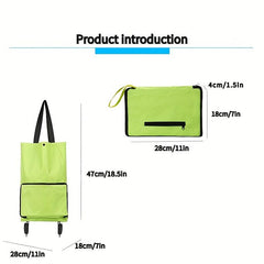 Portable Shopping Cart Waterproof Foldable Shopping Bag