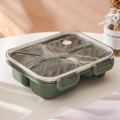 Eco Leak Proof Lunch Box with Cutlery BPA Free Microwave Safe