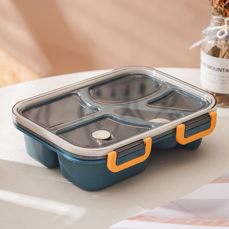 Eco Leak Proof Lunch Box with Cutlery BPA Free Microwave Safe