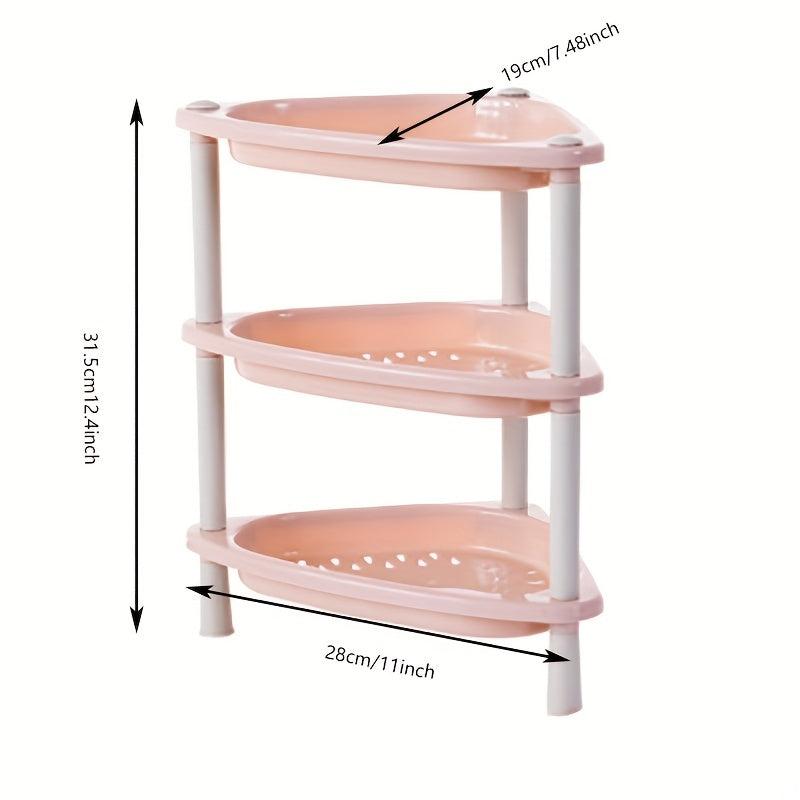Small 3-Layer Modern Display Stand for Home Kitchen