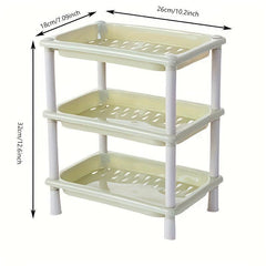 Small 3-Layer Modern Display Stand for Home Kitchen