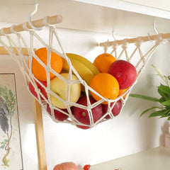 Boho Style Cotton Rope Hammock Basket