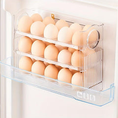 3 Tier Egg Storage Rack For Refrigerator - Fresh Keeping Egg Container