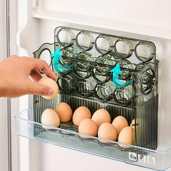 3 Tier Egg Storage Rack For Refrigerator - Fresh Keeping Egg Container
