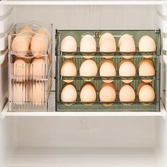 3 Tier Egg Storage Rack For Refrigerator - Fresh Keeping Egg Container
