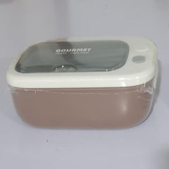 Portable Divided Lunch Box with Spoon and Chopsticks - Microwave Safe