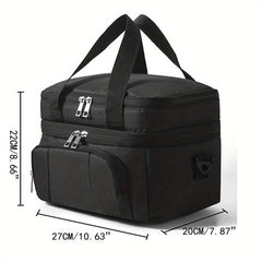Large Capacity Insulation Meal Bag Double Layer Ice Pack