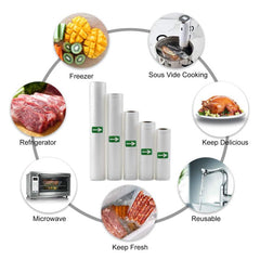Vacuum Sealer Storage Bags - Food Preservation - Pack of 1 Roll