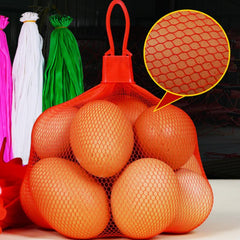 50pcs Reusable Egg Mesh Bags for Eggs Fruits Vegetables Toys