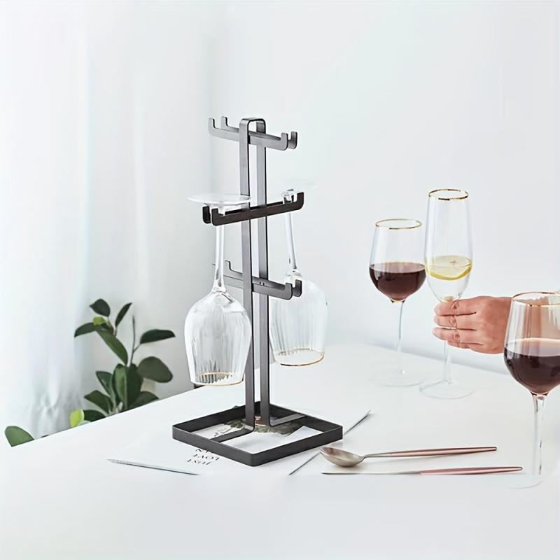 Wine Cup Hanging Rack Kitchen Living Room Reverse Hanging Drain Cup Rack