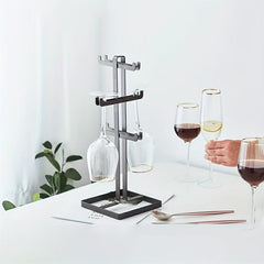 Wine Cup Hanging Rack Kitchen Living Room Reverse Hanging Drain Cup Rack