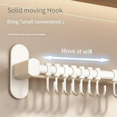 1pc Kitchen Hook Rack Wall Mounted Spoon & Shovel Storage Holder