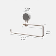 Suction Cup Paper Towel Holder Wall Mount Paper Towel Holder