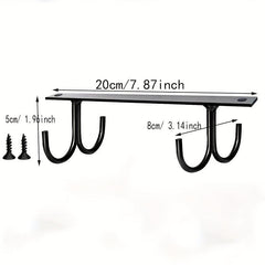 Mug Holder Hanging Wine Shelf Inverted Coffee Cup Holder Cabinet Rack