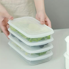 Refrigerator Storage Box Transparent Fresh Keeping Box
