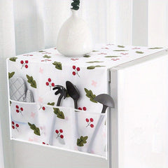 Waterproof Refrigerator Cover PEVA Dustproof Storage Bag Home Kitchen Decor