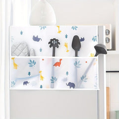 Waterproof Refrigerator Cover PEVA Dustproof Storage Bag Home Kitchen Decor