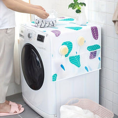 Waterproof Refrigerator Cover PEVA Dustproof Storage Bag Home Kitchen Decor