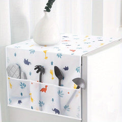 Waterproof Refrigerator Cover PEVA Dustproof Storage Bag Home Kitchen Decor
