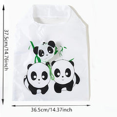 Animal Cartoon Folding Shopping Bag Large Capacity Handbag