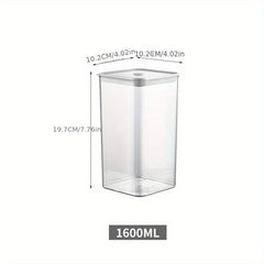 Airtight Food Storage Container for Cereal Pasta Flour Sugar & More