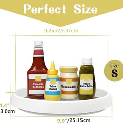 Rotating Seasoning Rack Kitchen Multifunctional Storage Tray