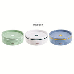 Rotating Turntable Kitchen Storage Tray Non Slip Tableware Seasoning