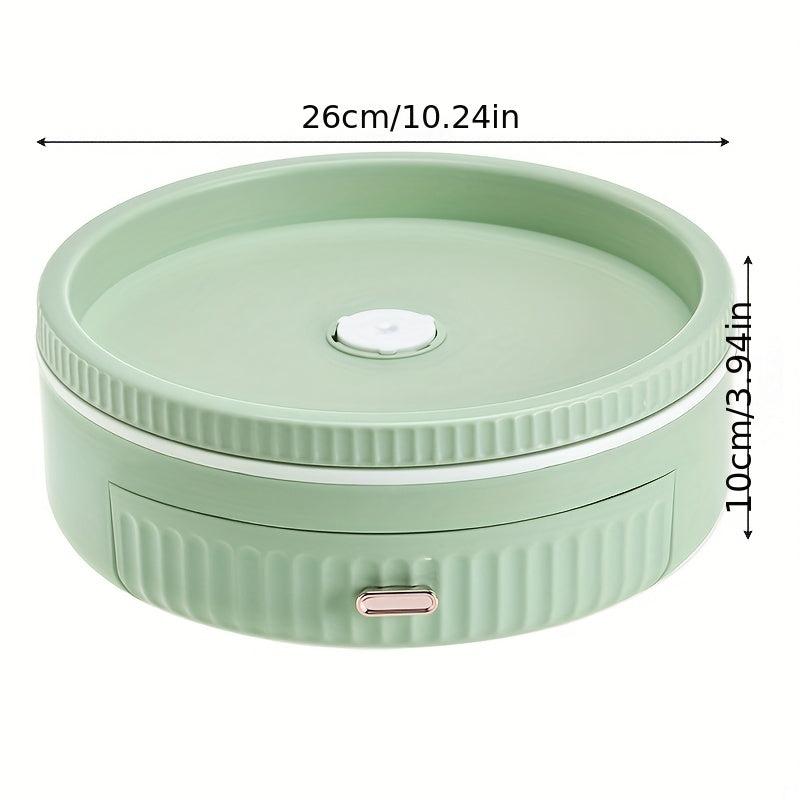 Rotating Turntable Kitchen Storage Tray Non Slip Tableware Seasoning