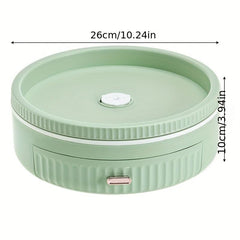 Rotating Turntable Kitchen Storage Tray Non Slip Tableware Seasoning