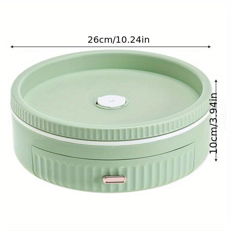 Rotating Turntable Kitchen Storage Tray Non Slip Tableware Seasoning
