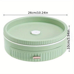 Rotating Turntable Kitchen Storage Tray Non Slip Tableware Seasoning