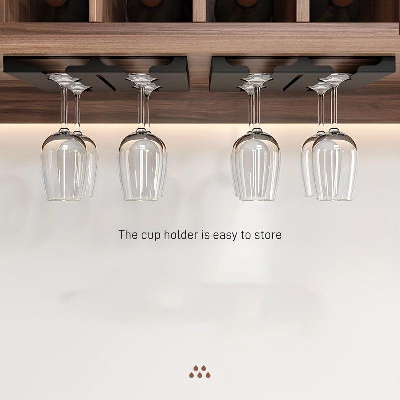 Modern Wine Glass Rack for Home Use Lightweight and Hanging Rack