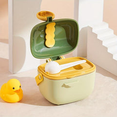 Large Capacity Double Layer Milk Powder Box for Travel