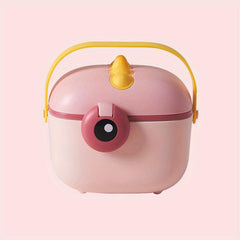 Large Capacity Double Layer Milk Powder Box for Travel