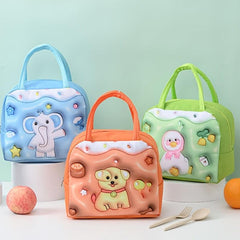 3D Cartoon Lunch Bag Insulated Portable Lunch Box for Teens