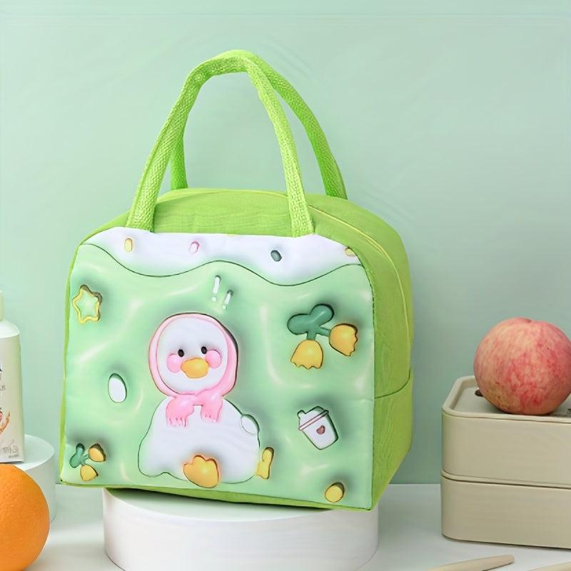 3D Cartoon Lunch Bag Insulated Portable Lunch Box for Teens