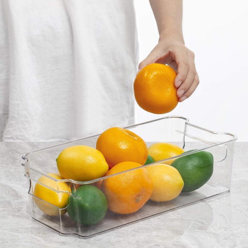 Refrigerator Storage Bin for Snacks Fruits Vegetables