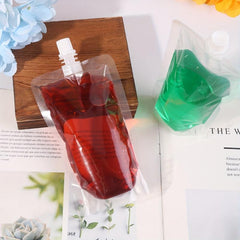 10pcs Coffee Liquid Sub Bag + Plastic Funnel