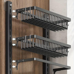 8 Tier Wall Mounted Pantry Rack Heavy Duty Door Organizer