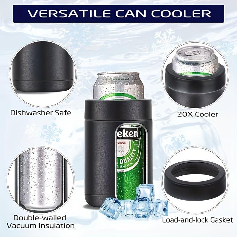 Stainless Steel Double Wall Vacuum Insulated Can Bottle Cooler