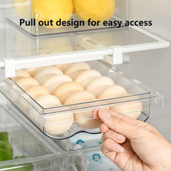 Multipurpose Refrigerator Egg Storage Box Leak Proof Flip Top Lid