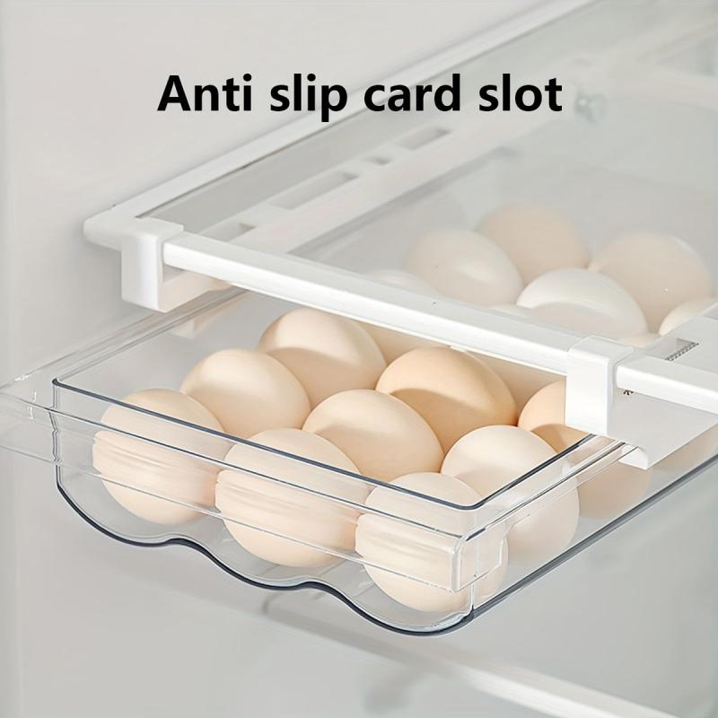 Multipurpose Refrigerator Egg Storage Box Leak Proof Flip Top Lid