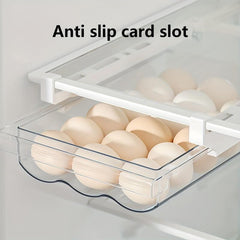 Multipurpose Refrigerator Egg Storage Box Leak Proof Flip Top Lid