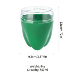 Green Pepper Food Saver Storage Box 550ml