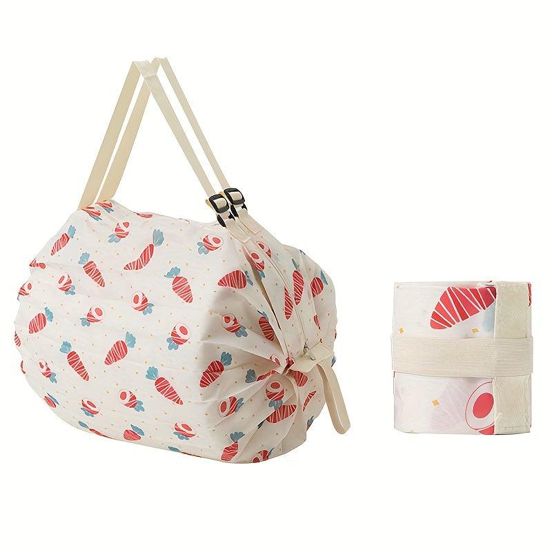 Reusable Grocery Shopping Bag Eco Friendly Large Capacity Foldable Tote Bag