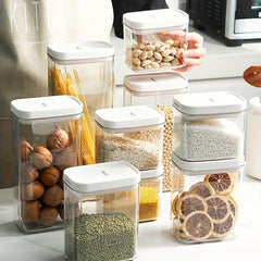 500ml PP Sealed Jar Food Plastic Box Kitchen Snacks Storage Container