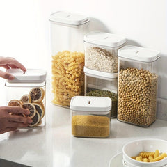 500ml PP Sealed Jar Food Plastic Box Kitchen Snacks Storage Container